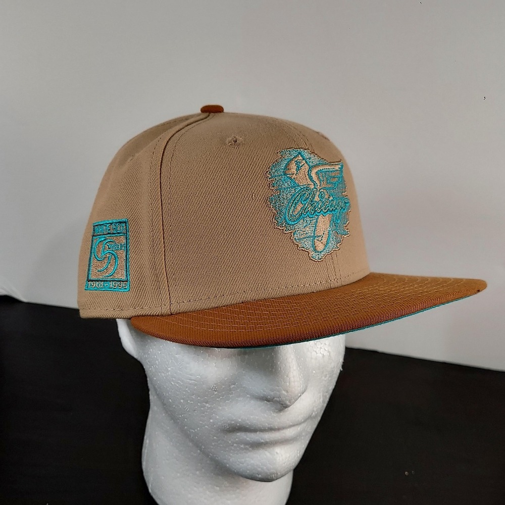 Chicago White Sox Hat Cap‎ Fitted Mens 7 1/2 MLB Baseball Cooperstown New Era